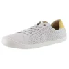 Deportiva adulto Flexinens Picado Blanco-Amarillo