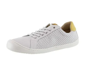 Deportiva adulto Flexinens Picado Blanco-Amarillo