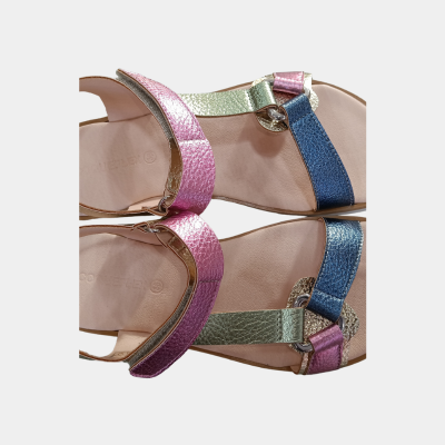 SANDALIA COQUEFLEX COMBI ROSE